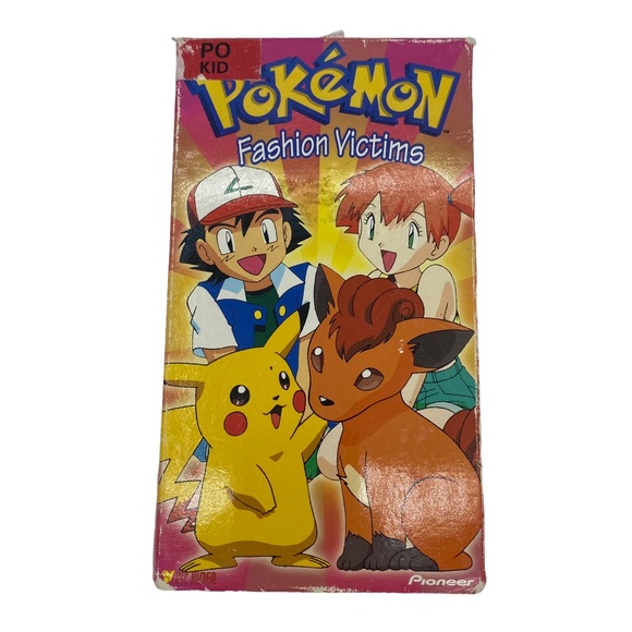 Pokemon Other - Pokemon Vintage 1998 Fashion Victims VHS Tape